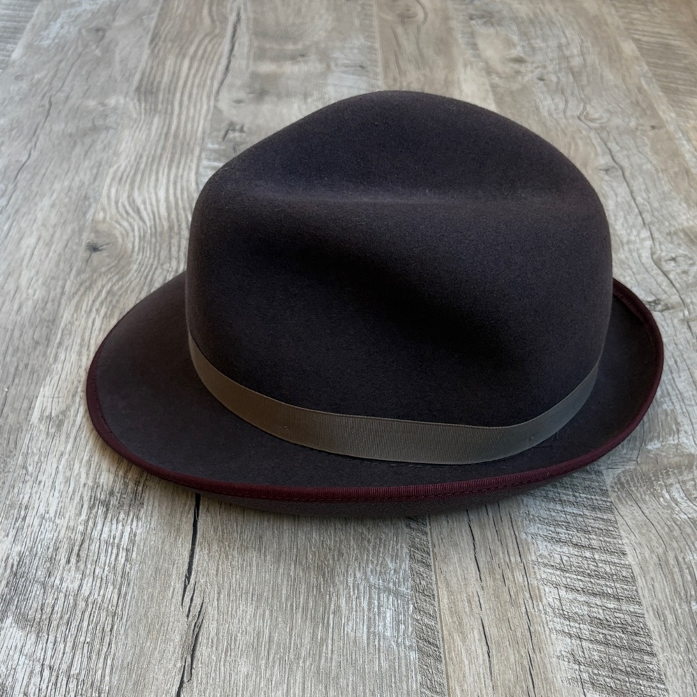 Goorin Bros. 100% Wool Fedora Hat - Picture 3 of 8